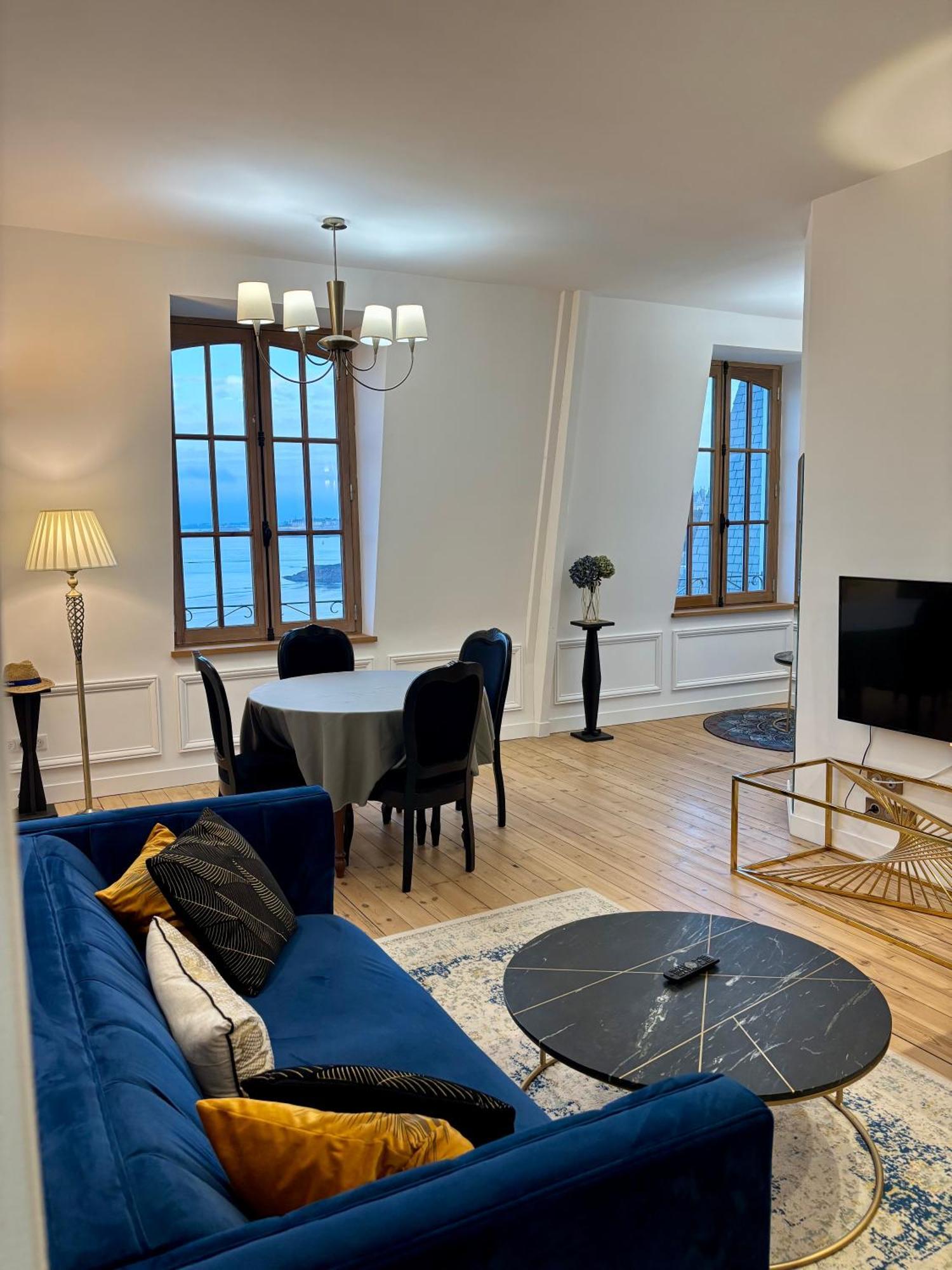 Le Royal XIX Dinard Vue Mer Luxe Екстериор снимка